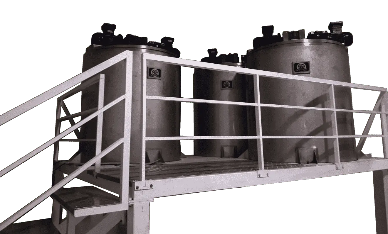 Gel Processing Tank